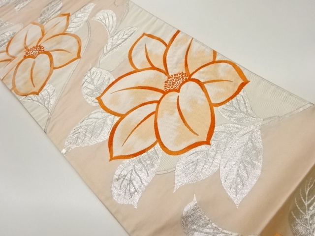 JAPANESE FUKURO OBI / WOVEN FLOWER